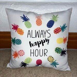 Bright Throw Pillow!